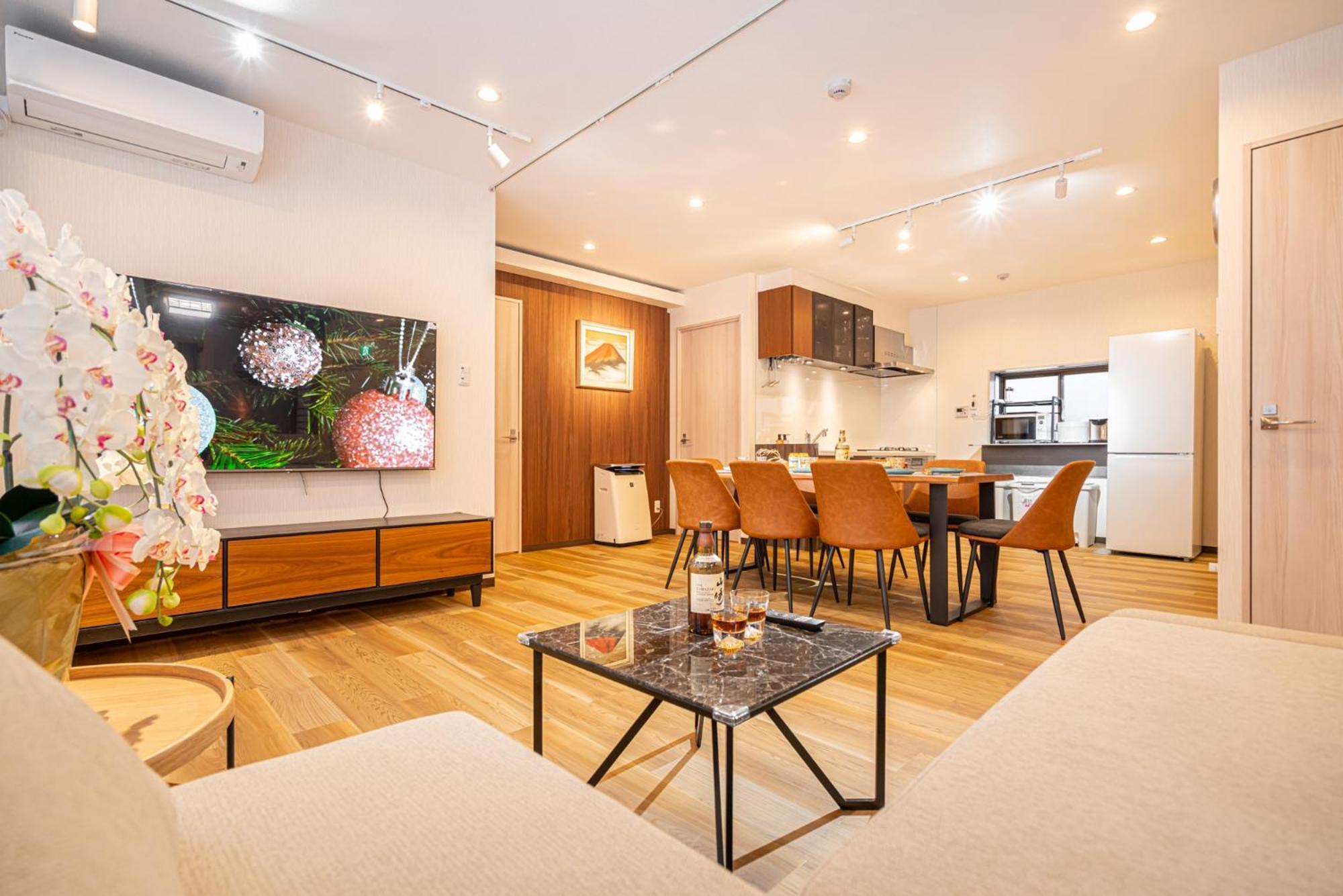Asakusa,ginza,ueno,skytree,stn&conv 1min ,family Suite,45 Mins To Airport,kiyoka 清禾 Gasthof *