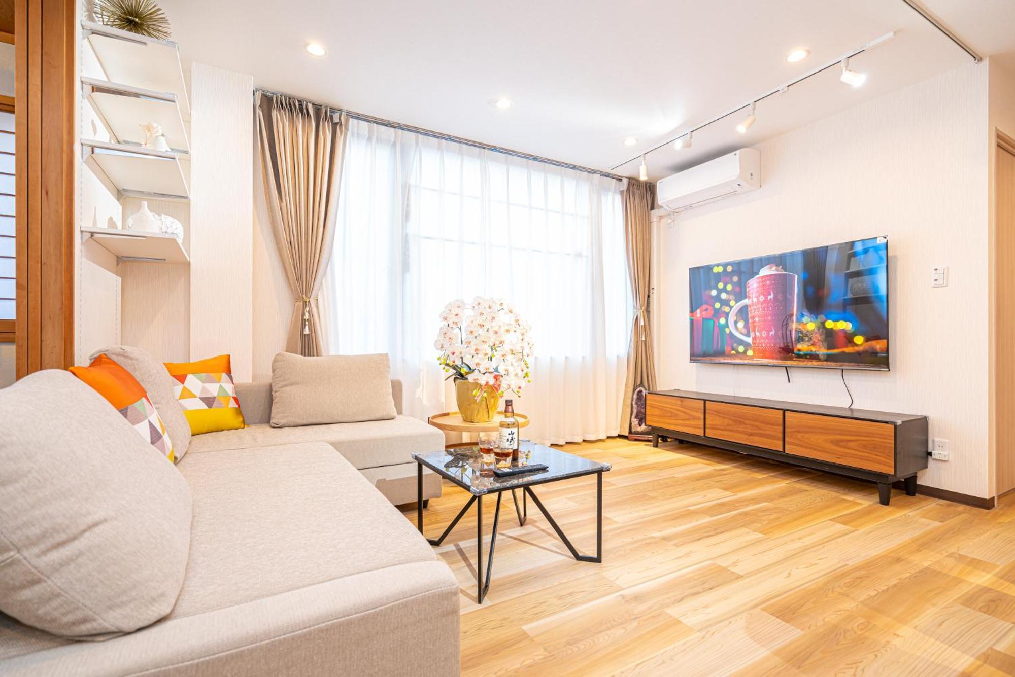 Asakusa,ginza,ueno,skytree,stn&conv 1min ,family Suite,45 Mins To Airport,kiyoka 清禾 Präfektur Tokio
