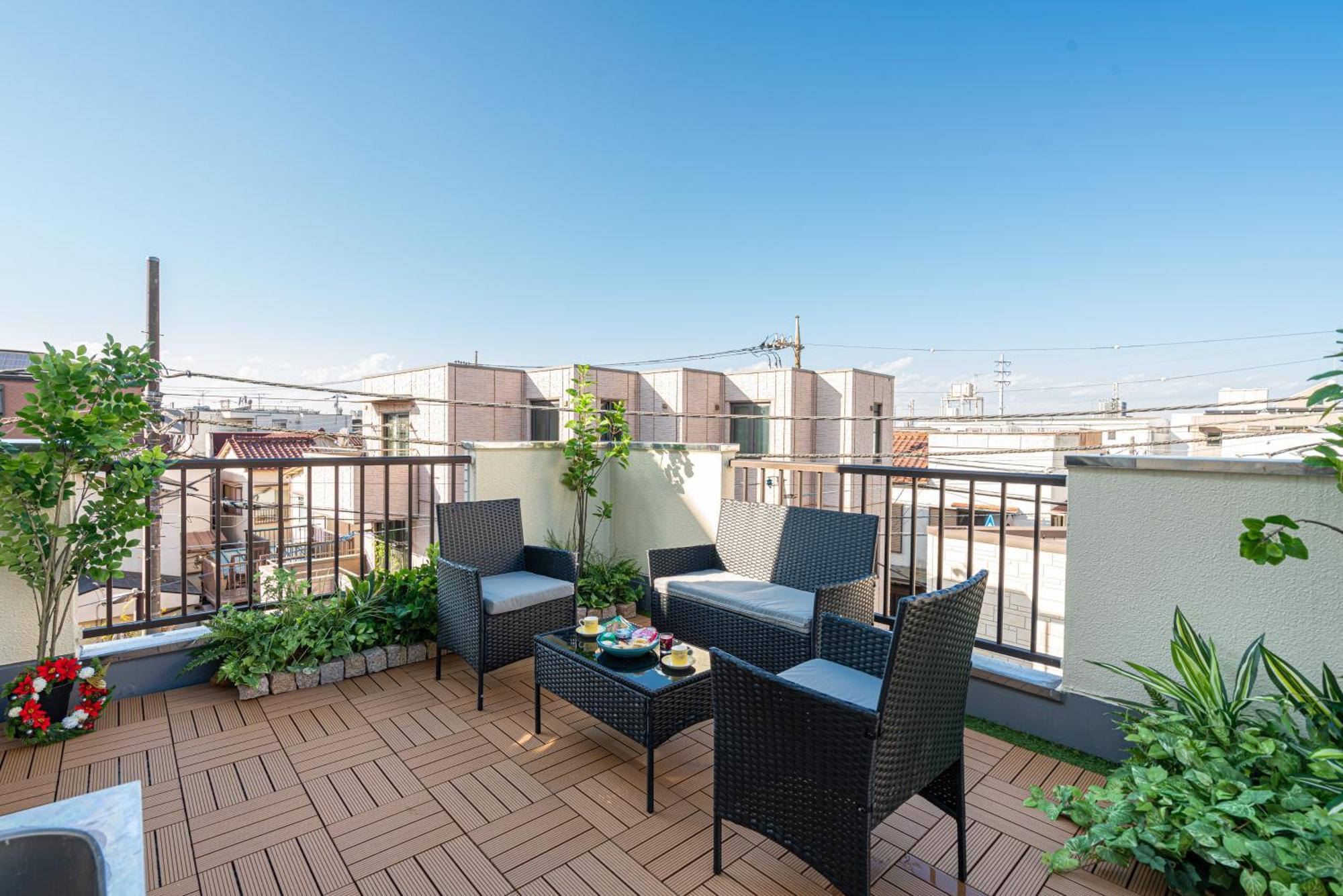 Asakusa,ginza,ueno,skytree,stn&conv 1min ,family Suite,45 Mins To Airport,kiyoka 清禾 Gasthof Präfektur Tokio