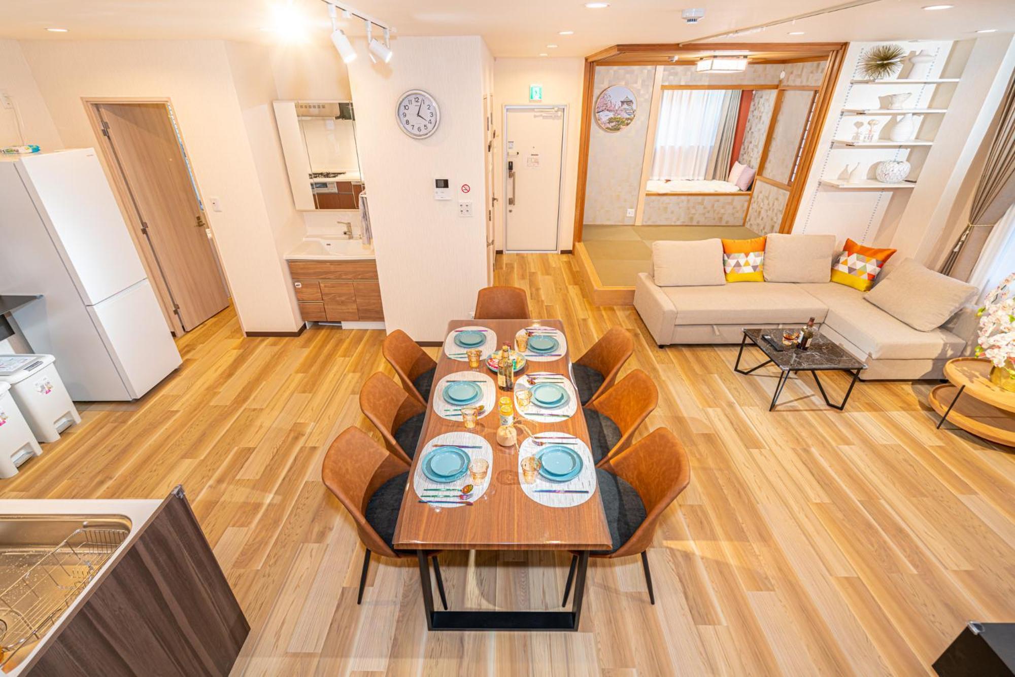 Gasthof Asakusa,ginza,ueno,skytree,stn&conv 1min ,family Suite,45 Mins To Airport,kiyoka 清禾 Präfektur Tokio