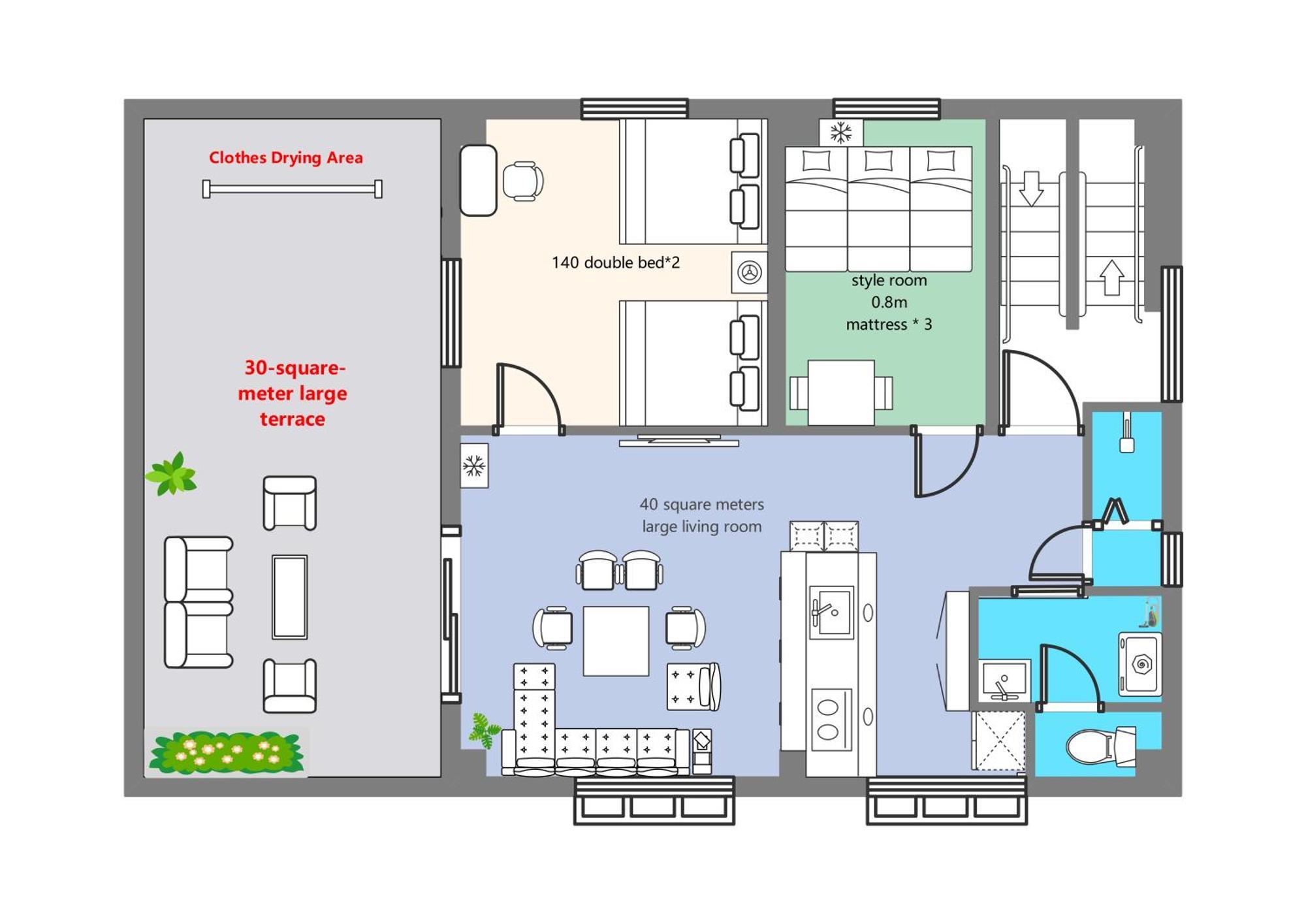 Gasthof Asakusa,ginza,ueno,skytree,stn&conv 1min ,family Suite,45 Mins To Airport,kiyoka 清禾 Präfektur Tokio